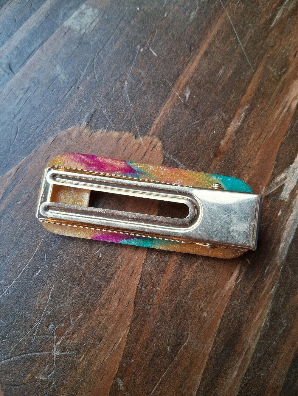 5/$25 Handmade Multicolor Hair Clip